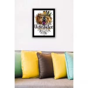 Image of SC0290 Multicolor Decorative Framed MDF Painting