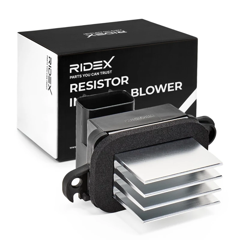 Image of RIDEX Blower motor resistor RIDEX 2975R0174