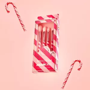 Image of Mean Girls Candy Cane "You Go Glen Coco" 4 Piece Brush Set