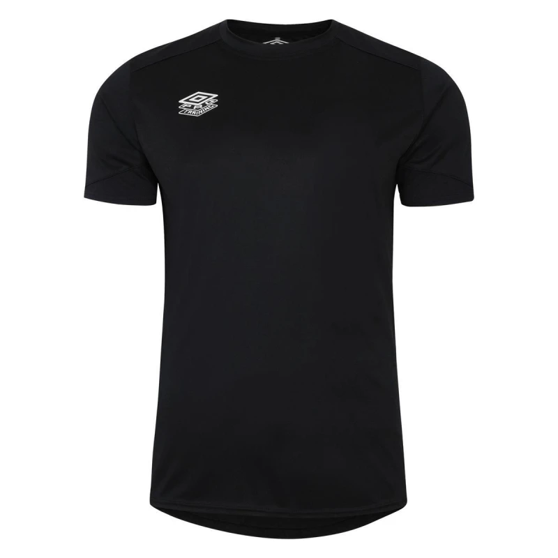 Image of Umbro Umbro Men Optimus Training T-Shirt in Black Size: Small Black S Male 5063652113813