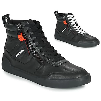 Diesel S-DVELOWS mens Shoes (High-top Trainers) in Black