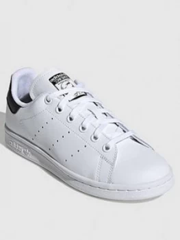 Image of Adidas Originals Stan Smith Junior Trainers - White/Black