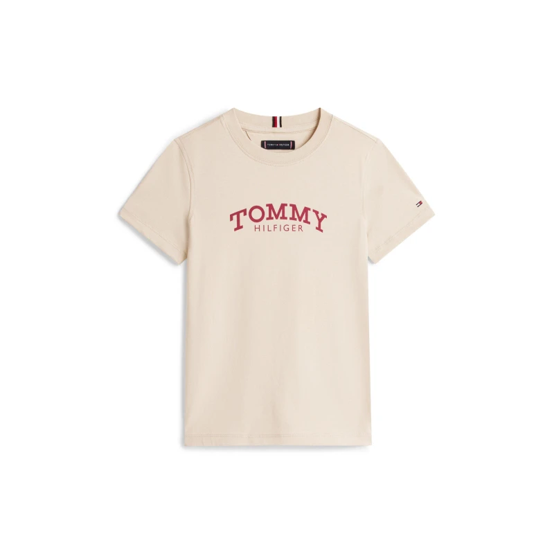 Image of Tommy Hilfiger Kids Print T-Shirt Gulf Sand male 10Y