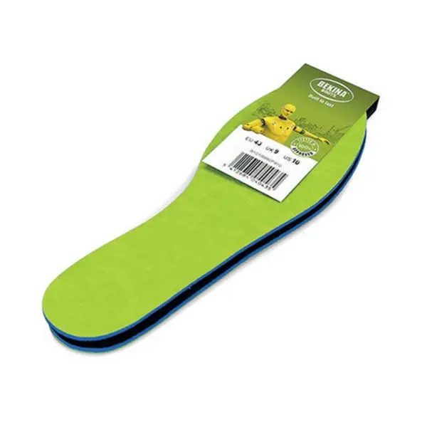 Image of Steplite Bekina Steplite Easygrip Extra Thick Felt Washable Insole (Pack of 5) Green 05 BNE00105