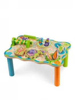 image of Melissa & Doug First Play Jungle Activity Table, One Colour