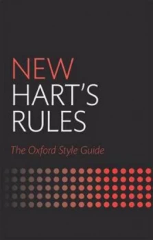 Image of New Harts Rules by Oxford University Press Hardback