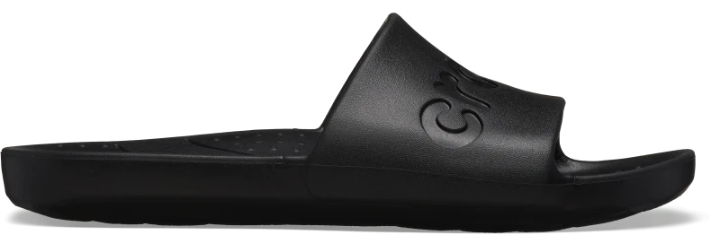 Image of Crocs Unisex Crocs Slides Black W4/M3