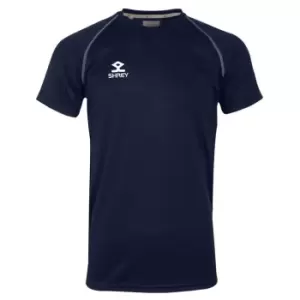 Image of Shrey Performance Training Shirt S/S Senior - Blue