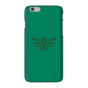 image of Nintendo The Legend Of Zelda Tribal Hyrule Crest Phone Case - iPhone 6 - Snap Case - Matte