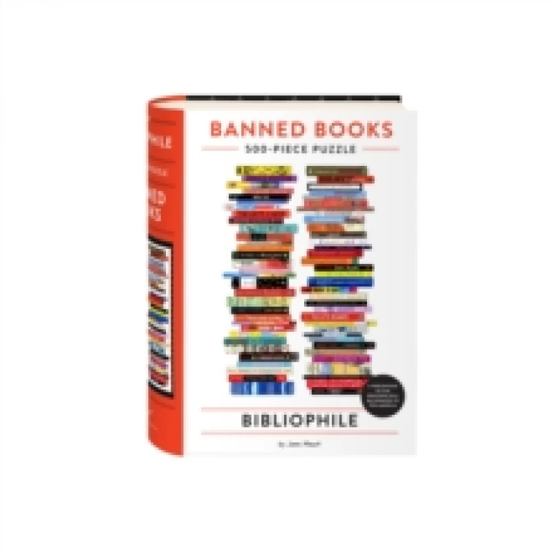 Image of Bibliophile Banned Books 500 Piece Puzzle Jigsaw
