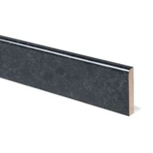 image of 12mm Midnight granite Black Laminate Upstand