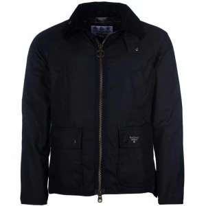 Image of Barbour Beacon Bedale Wax Jacket Navy NY71