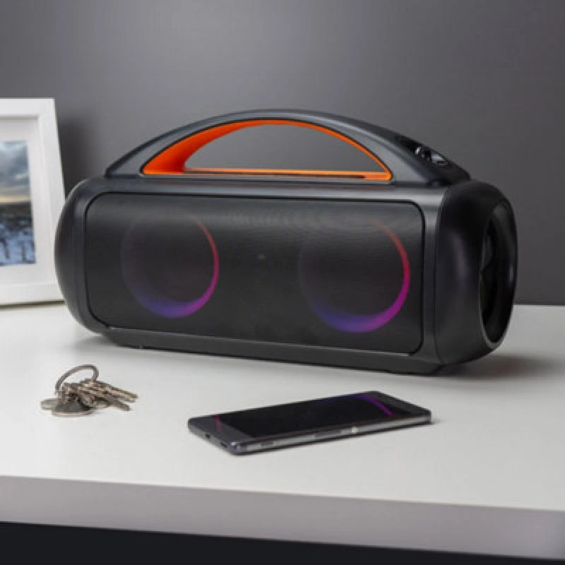 Image of Menkind Menkind Hurricane 40W Wireless Bluetooth Speaker - Black