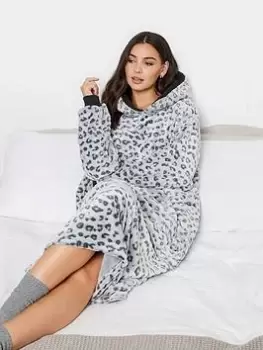 Image of Long Tall Sally Animal Snuggle Hoodie, Grey, Women