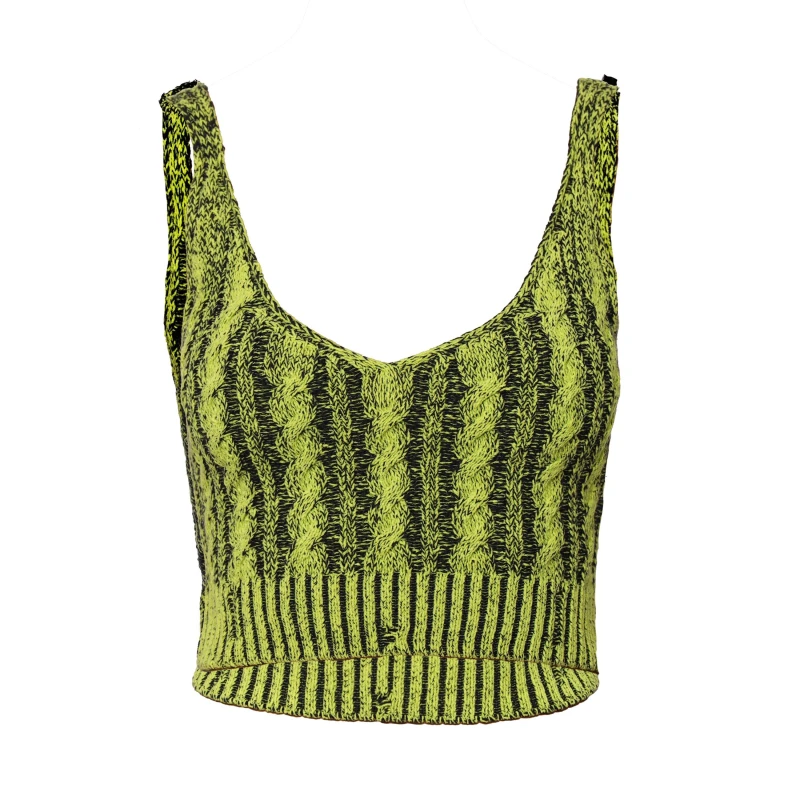 Image of Diesel Womens Milos Maglia Knitted Top Green female 10