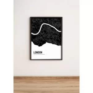 Image of LM3550SCT-004 Multicolor Decorative Framed MDF Painting