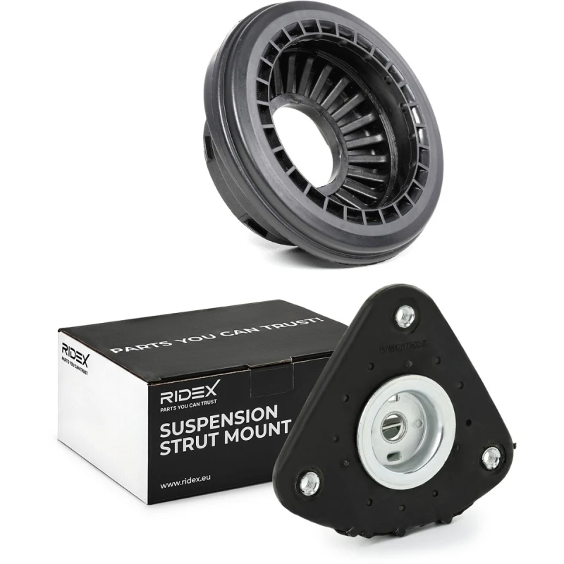 Image of RIDEX 1180S1292 Top strut mount Front Axle Suspension Strut Support Bearing (1180)