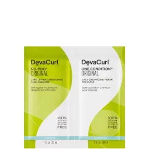 DevaCurl No Poo Original and One Condition Original 57ml