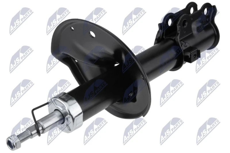 Image of NTY A-HY-523 Shock absorber Front Axle Right, Gas Pressure, Twin-Tube, Suspension Strut, Bottom Clamp Shock Absorber (854)