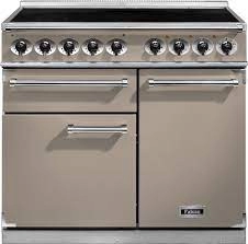 image of Falcon 115380 F1000DXEIFN-N 100cm Deluxe Induction Range Cooker - Fawn-N