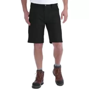 image of Carhartt Mens 103111 Rugged Stretch Durable Canvas Shorts Waist 32' (81cm)