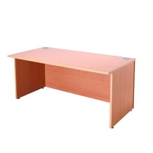 image of Jemini Intro Bavarian Beech 1600mm Reception Desk KF838351