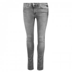 image of Replay Skinny Jeans - Medium Grey 009