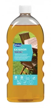 image of Wickes Teak Oil - 1L