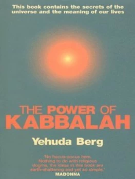 Image of The Power of Kabbalah by Yehuda Berg Paperback