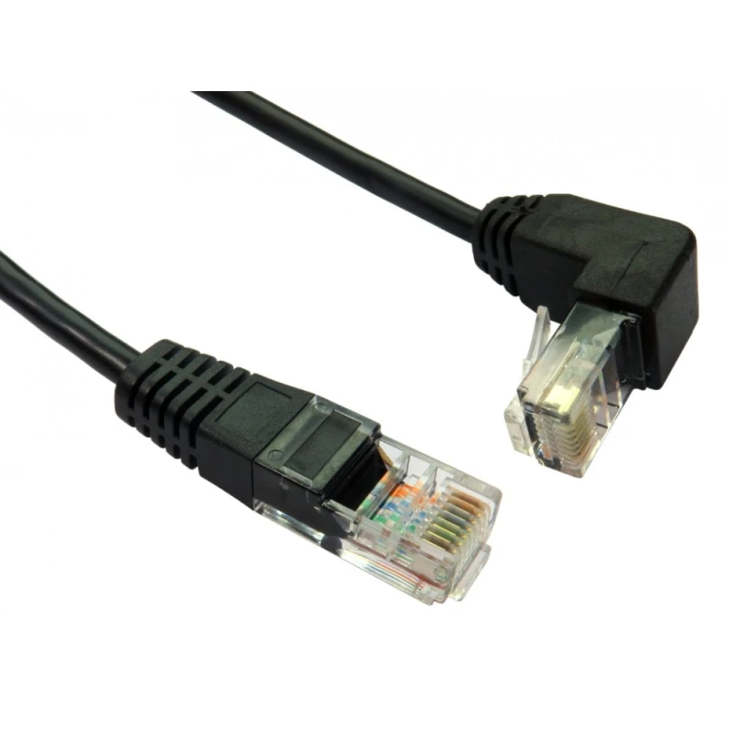 Image of Cables Direct CDL 0.5m Cat5e UTP-R/A DOWN 20mm