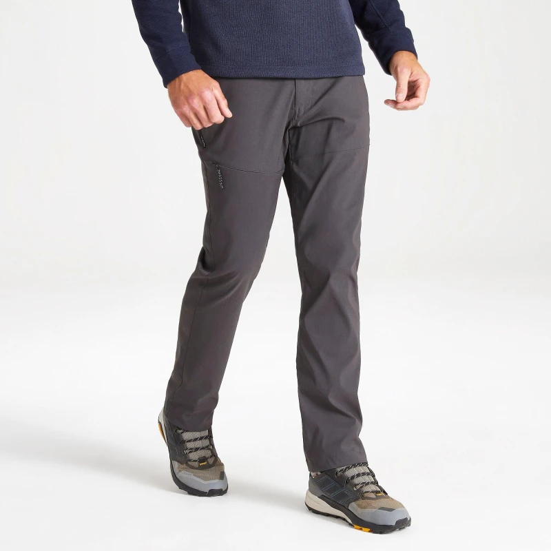 Image of Craghoppers 'Kiwi Pro II' Regular Fit Hiking Trousers Grey