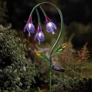 Image of Smart Solar Fuchsia Solar Flower, Floral