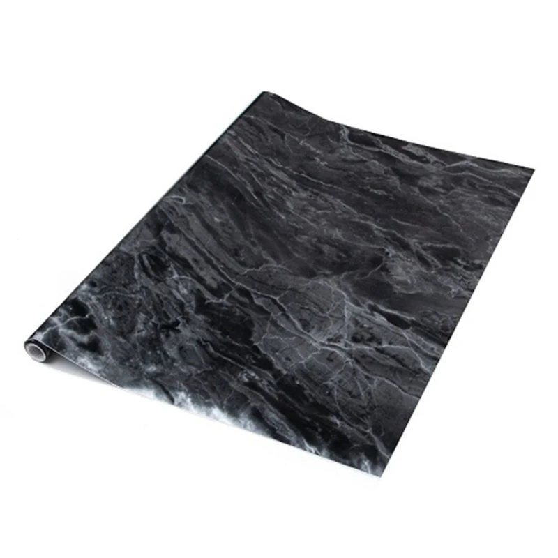 Image of D-C-Fix Marble Romeo Silver 67.5Cm X 10M Self-Adhesive Vinyl Wrap For Doors And Worktops