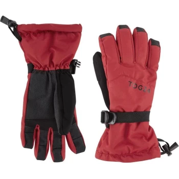 Image of Tog 24 Lockton Waterproof Ski Gloves - Red
