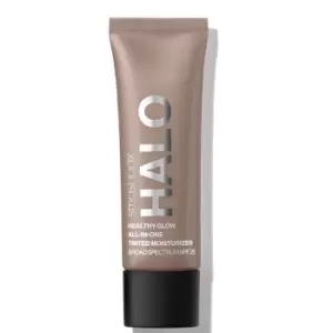 image of Smashbox Mini Halo Healthy Glow All-in-One Tinted Moisturiser SPF25 12ml (Various Shades) - Medium Tan