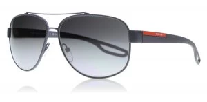 Prada Sport Lj Silver Sunglasses Grey TFZ5W1 Polariserade 60mm