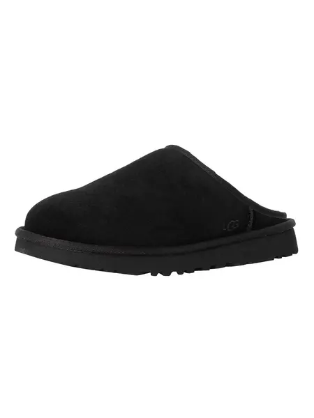 image of Ugg Classic Slip on Slippers Black 10 UK