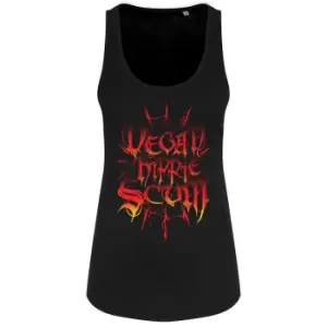 Image of Grindstore Womens/Ladies Vegan Hippie Scum Tank Top (XXL) (Black)