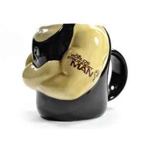 image of Worlds Strongest Man Sculpted Boxed Mug