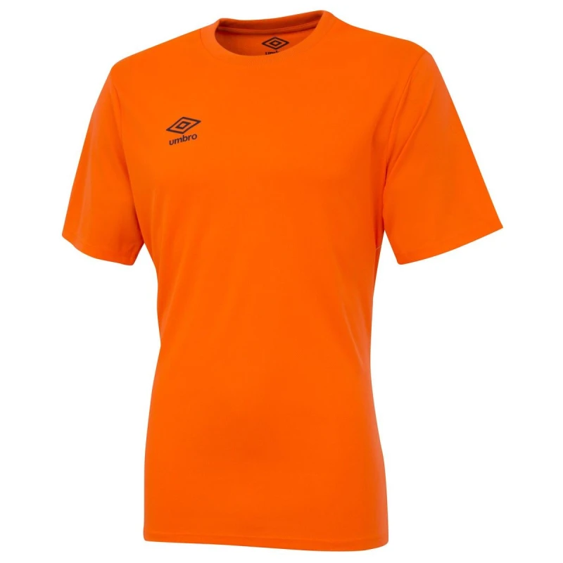Image of Umbro Club Jersey in Orange Size: 11-12 Years Orange Unisex 11-12 Years
