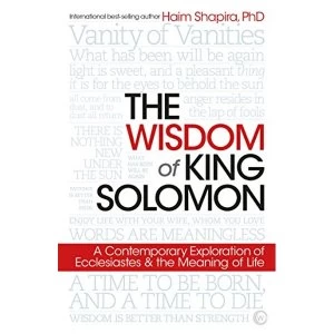 Image of The Wisdom of King Solomon A Contemporary Exploration of Ecclesiastes and the Meaning of Life Paperback / softback 2018