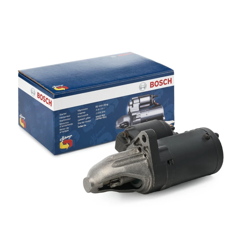 Image of Bosch 0 986 024 700 Starter motor 1kW, 12V, Number of Teeth: 8 Starter (2)