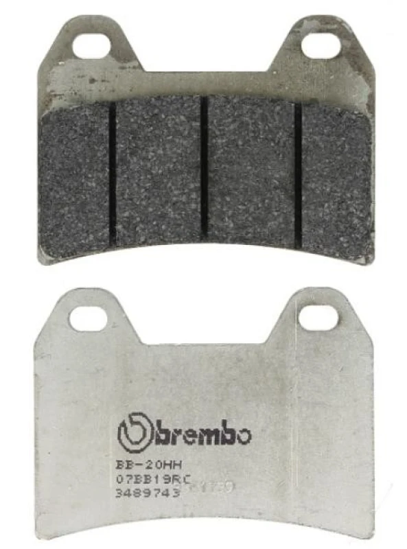 Image of BREMBO Brake pad set BREMBO 07BB19RC