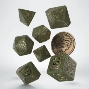 Image of Witcher Triss The Fourteenth of the Hill Dice Set