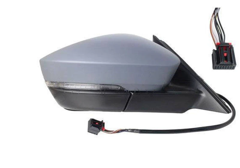 Image of ALKAR 9044693 Wing mirror Right, Electric, with Peripheral Lighting, primed Outside Mirror (50)