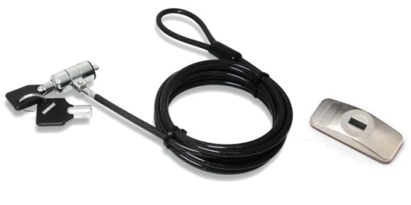 Image of eSTUFF GLB220108 cable lock Black 1.8 m