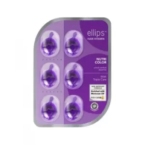 Image of Ellips Purple Nutri Color Hair Treatment 6x1ml