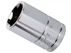 image of Siegen S0655 WallDrive Socket 17mm 1/2inSq Drive