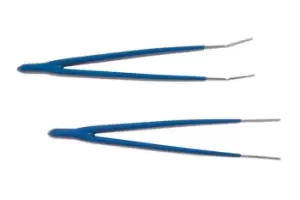 Image of Laser Tools 6692 Stainless Steel Tweezers 2pc
