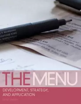 Image of The menu by David Barrish